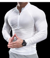 Men’s Autumn Quick-Drying Training T-Shirt | Long Sleeve Gym Fitness Top