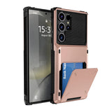 Premium Wallet Case with Card Holder for Samsung Galaxy S26 S25 S24 Ultra And A Series