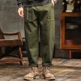 Men’s American Vintage High-Waist Loose ProfileCargo Trousers