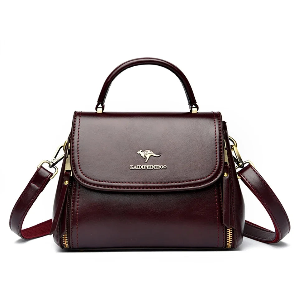 Die Urban-Petite Silhouette Luxus-Henkeltasche aus weichem Leder