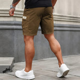 Herren Khaki Cargo-Shorts – Robuste Outdoor-Wander-Shorts