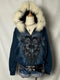 Vintage Y2K Skull Print Zip-Up Hoodie for Women | Subcultural Aesthetic Hooded Cardigan Coat | Autumn Winter Sweatshirt