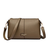The Azure-Summer Silhouette Luxury Top Quality Soft Leather Handbag