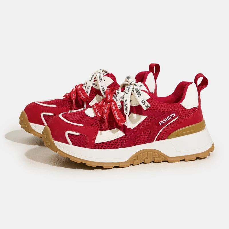 Damen Segeltuch Moral-Trainingsschuhe – Retro flache Sneaker