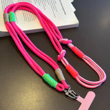 Modisches kreatives geknotetes Telefon-Lanyard | Universeller langer Umhängeriemen