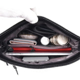 Luxuriöse Quasten-Leder-Umhängetasche | Hochwertige Damen-Beuteltasche