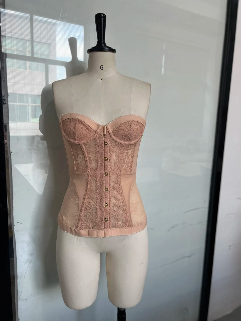 Women’s Summer Sexy Lace Corset Top | Sheer Mesh Bustier Bandeau