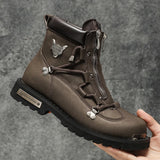 Peak Performance Men’s Hiking Boots: Waterproof Winter Snow Boots with Thermal Plush Lining