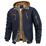 Der „Annex“ Lagen-Parka – Charakteristische Kapuzenjacke in 2-in-1-Optik – Urban Tech Color-Block Mantel