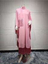 Elegantes muslimisches Partykleid für Damen – Dubai Abaya und türkischer Kaftan
