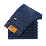 Men’s Classic Cotton Denim Overalls – Straight Leg Jeans