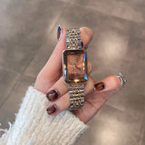 Women’s Retro Light Luxury Watch – Niche Art High-End Wristwatch for Ladies