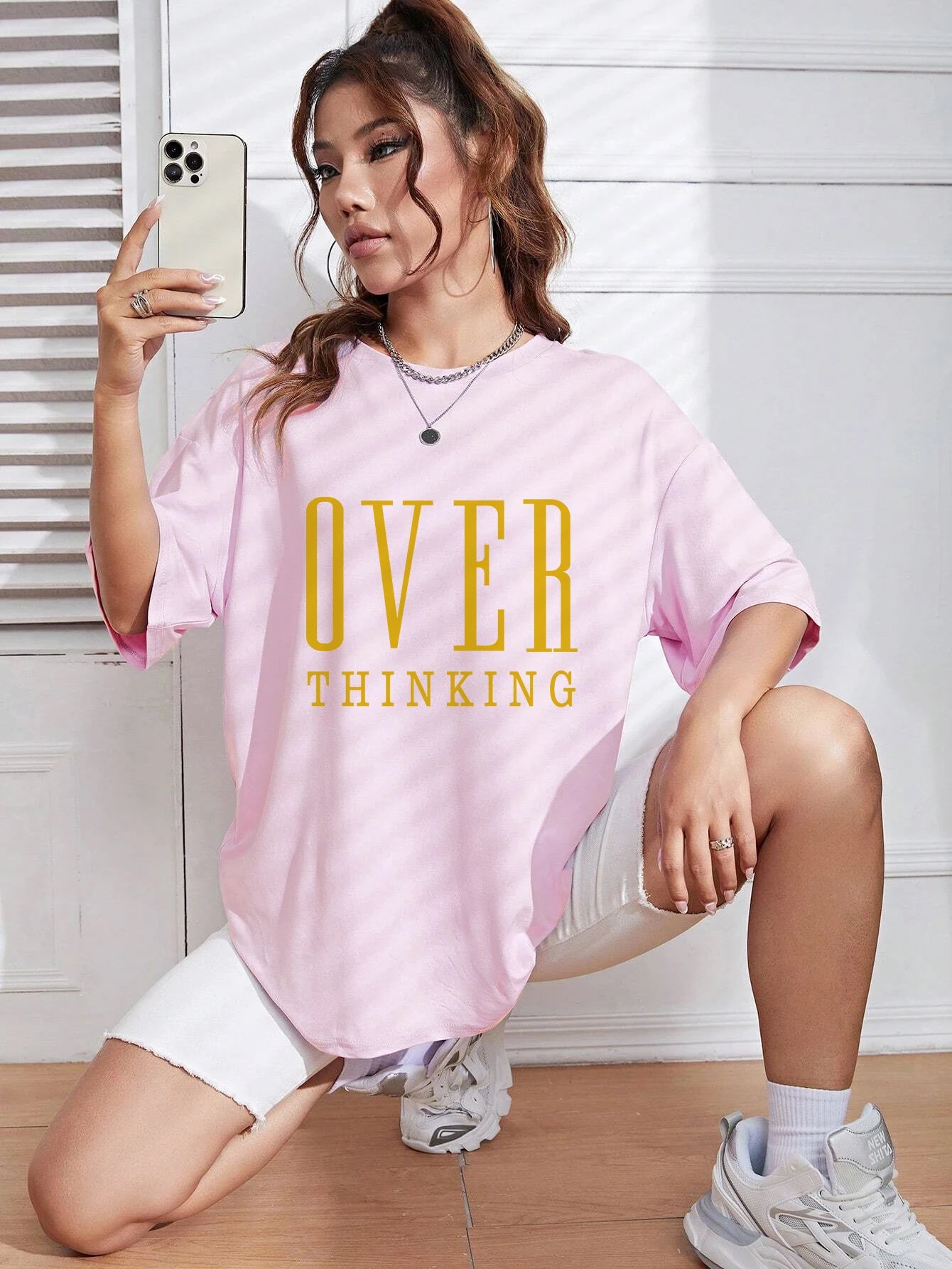 The Overthinking Tee: Women’s Vintage-Inspired Cotton Top