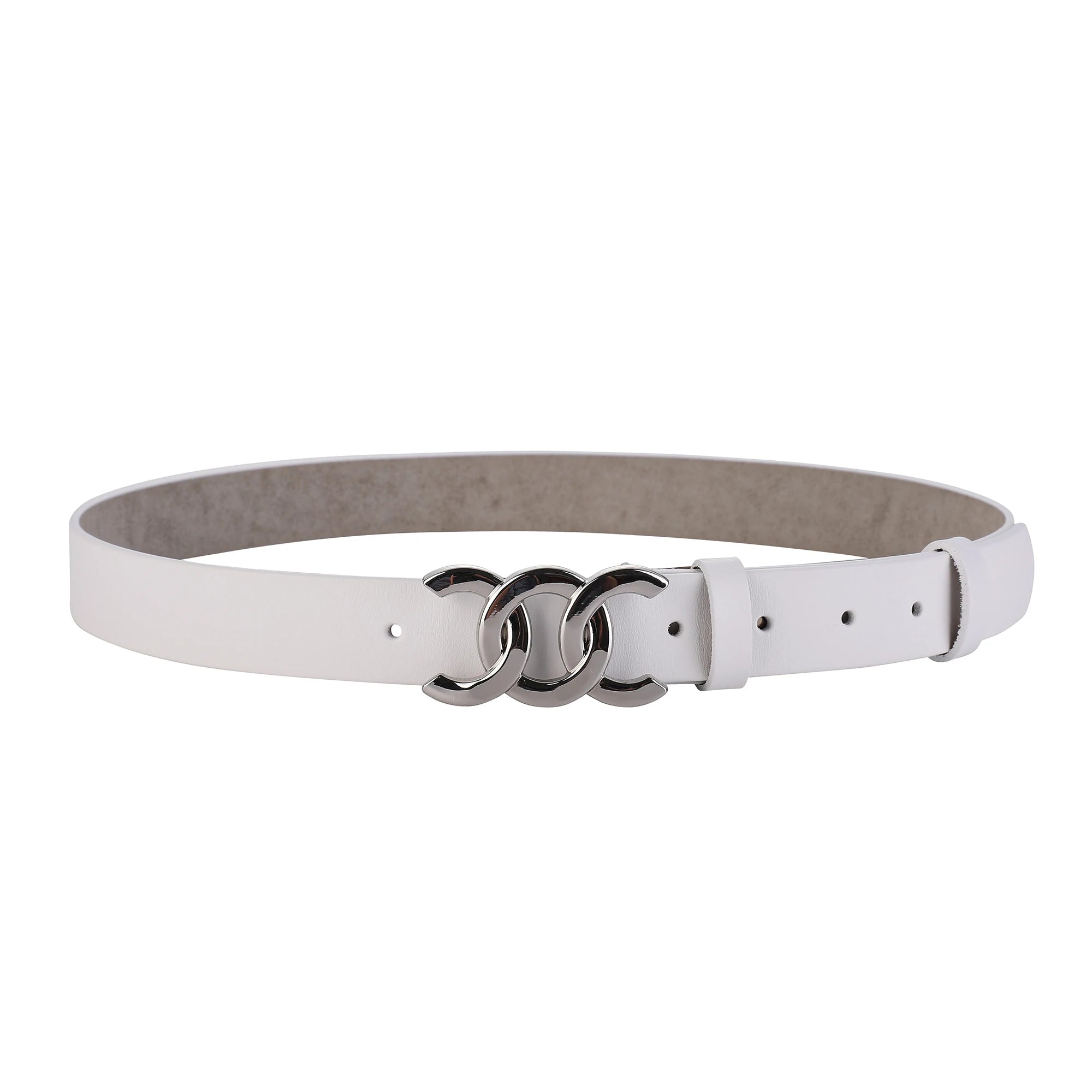 Women's Thin Leather Decorative Belt – New Style Waistband for Dresses & Suits