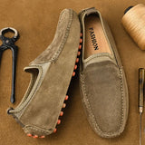 Men's Handmade Driving Shoes – Comfortable Leather Loafers for Men
