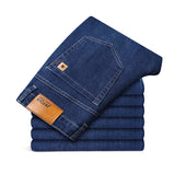 Men’s Classic Cotton Denim Overalls – Straight Leg Jeans