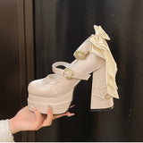 Women's Gothic Lolita Platform Mary Janes