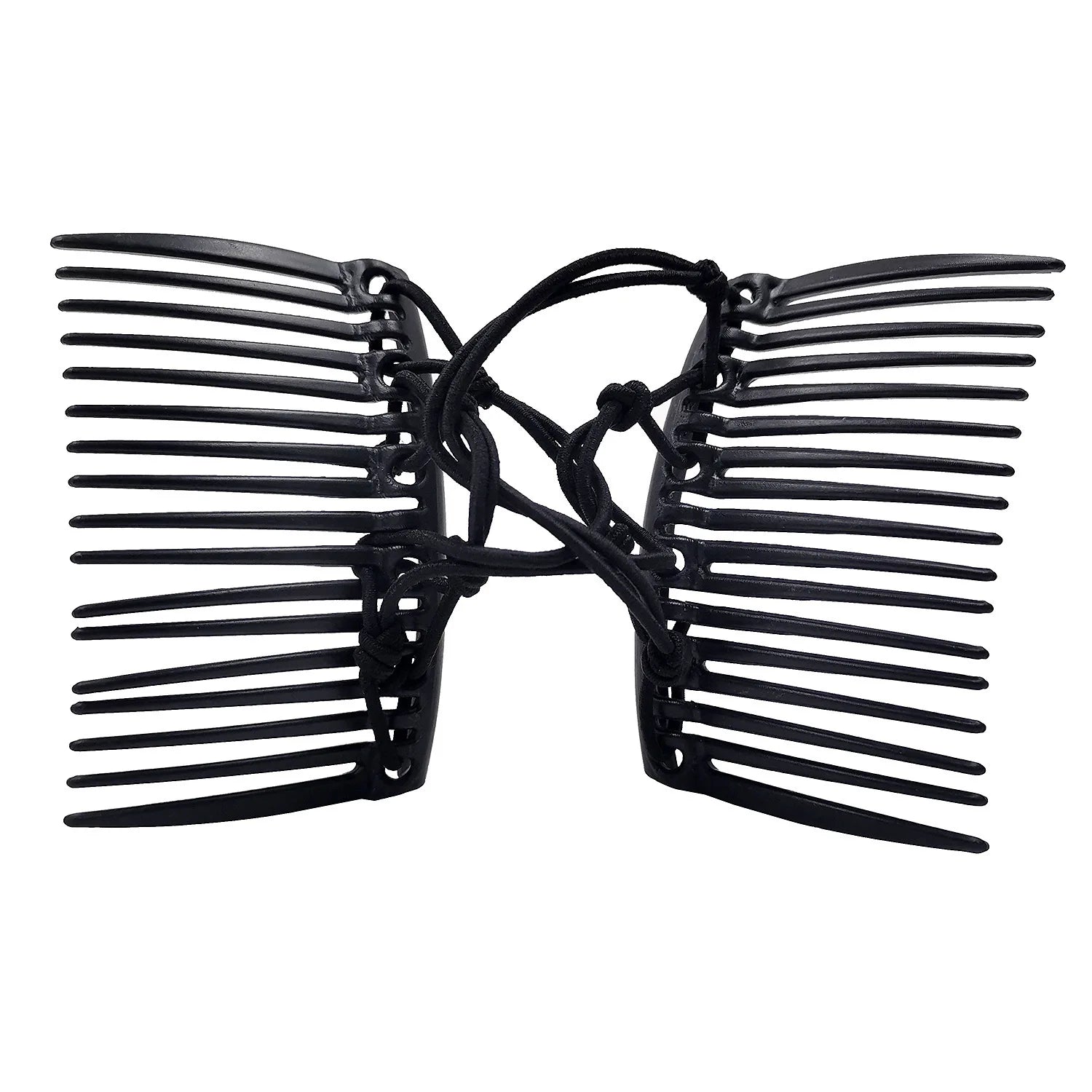 Der Instant-Bun Magic Comb Elastikseil Stretch Clip