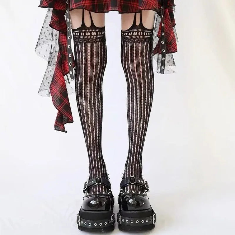 Women’s Kawaii Lolita Platform Mary Janes Cute Rivet Buckle School Shoes