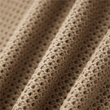 Damen Rückenfreies Neckholder-Häkelkleid – Sexy gestricktes Cutout Mini- & langes Bodycon-Kleid