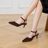 Damen-Sandalen aus echtem Leder mit Leopardenmuster – Luxuriöse Mid-Heels aus Rosshaar