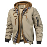 Der „Annex“ Lagen-Parka – Charakteristische Kapuzenjacke in 2-in-1-Optik – Urban Tech Color-Block Mantel