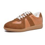 Damen Sportschuhe aus echtem Leder – Retro German Army Trainer