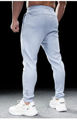 Men’s Slim-Stretch Gym Fitness Trousers | Quick-Drying Breathable Training Pants
