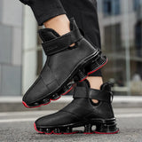Der „Arctic-Core“ Winter-Trainer | Wasserdichter Luxus-Herrenstiefel | Plüschgefütterter warmer Sneaker