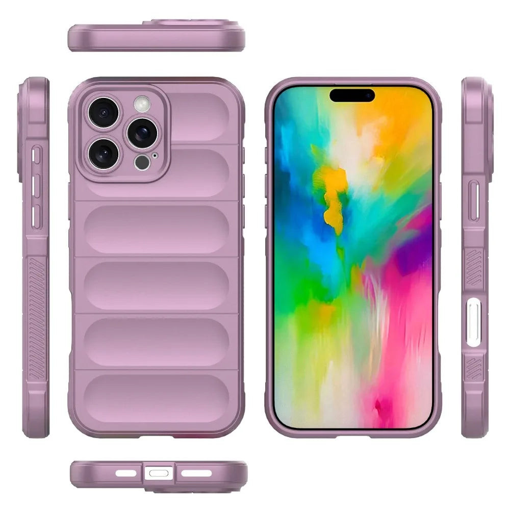 Liquid Silicone Soft Case for iPhone 17 16 15 14 13 12 11 Pro Max XS X