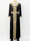 Das Spitzenkleid „Lumiere“ – Signature Dubai Arab Abaya – Bestickter Kaftan aus Spitze (Boutique)