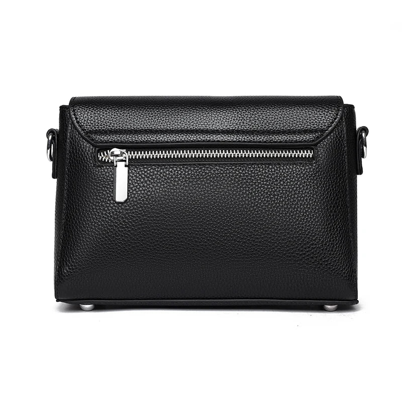 The Legacy-Flap Silhouette Luxury Cowhide Crossbody