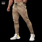 Herren schnelltrocknende Sommer-Sporthose | Slim Fit Gym Fitness Jogger
