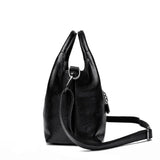 Premium-Handtasche aus weichem PU-Leder | Umhängetasche für Damen mittleren Alters