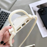 Handykette Umhängetasche für iPhone 17 Air 16 15 14 13 12 11 Pro Max SE