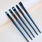3 Pcs Ultra-Thin Eyebrow and Eyeliner Brush Set | Super Fine Angled Brow Contour Brush