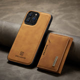 2-in-1 Detachable Magnetic Wallet Case for iPhone 17 16 15 14 Pro Max
