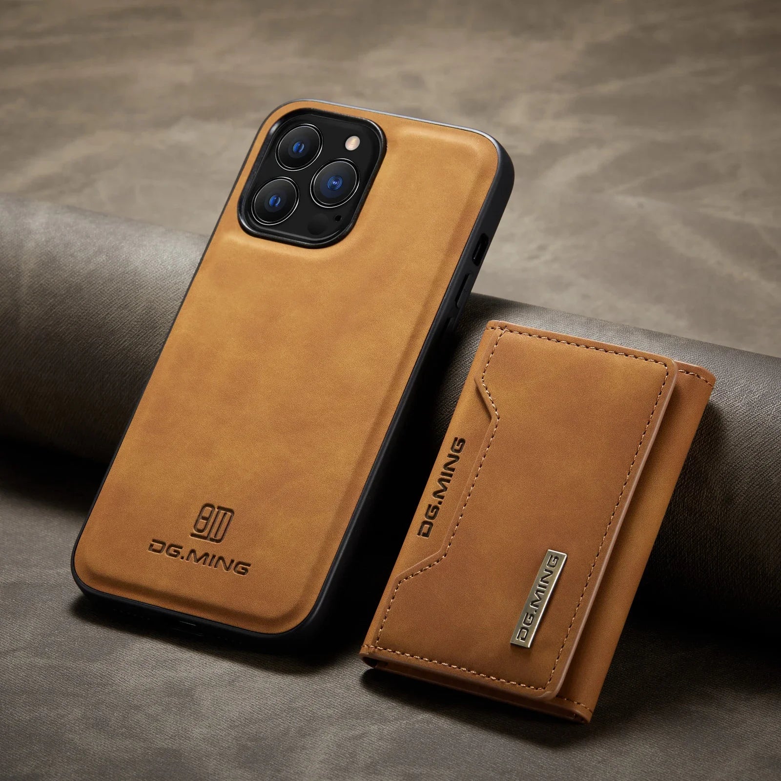 2-in-1 Detachable Magnetic Wallet Case for iPhone 17 16 15 14 Pro Max
