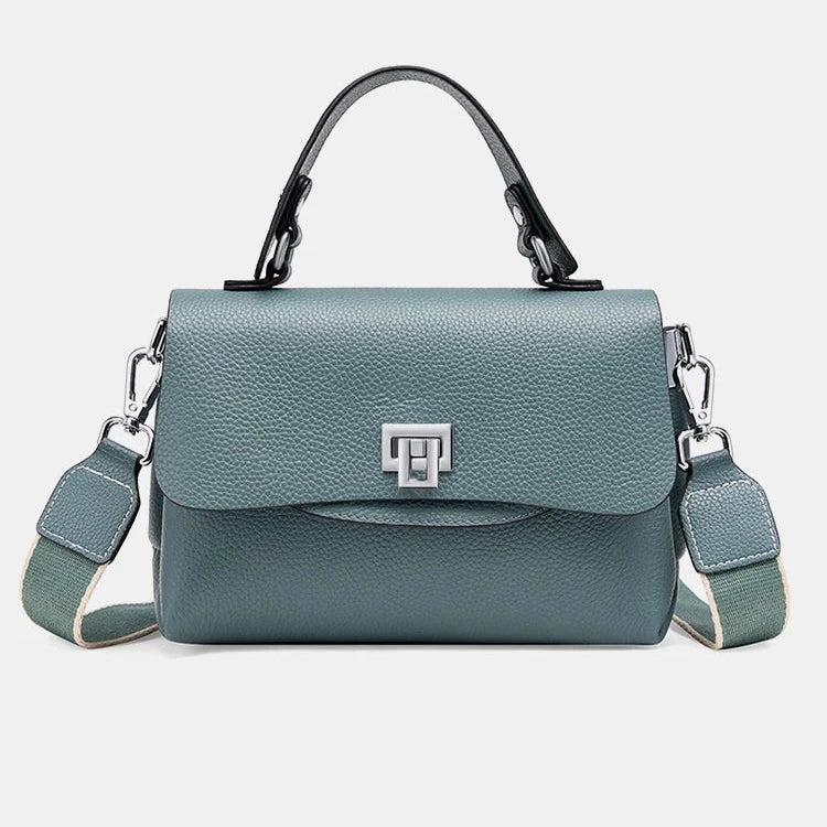 Die Envelope-Elite Henkeltasche aus echtem Leder