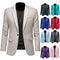 Men's High-End Brand Business Blazer – Boutique Solid Color Wedding Groom Jacket