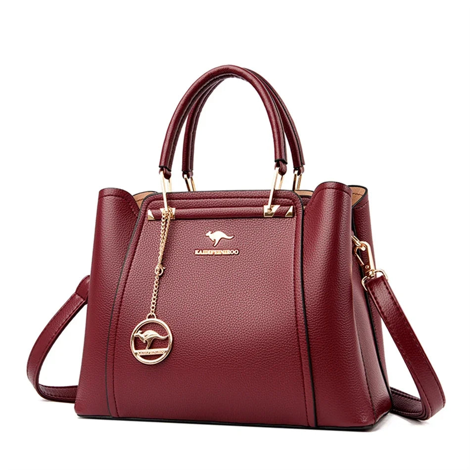 Die Triple-Vault Silhouette Luxus-Designerhandtasche mit 3 Schichten