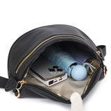 Satteltasche aus 100 % echtem Rindsleder der obersten Schicht