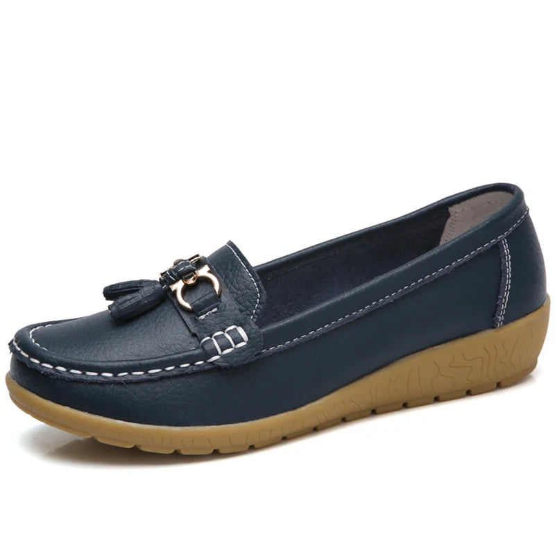 Bequeme Slipper im Krankenschwester-Stil für Damen – Klassische flache Schuhe
