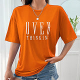 The Overthinking Tee: Women’s Vintage-Inspired Cotton Top