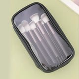 The "Artisan-Touch" 11-Piece Set: Solid Wood Makeup Brush Collection with Travel Bag