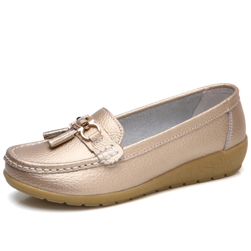 Bequeme Slipper im Krankenschwester-Stil für Damen – Klassische flache Schuhe