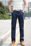 Herren Cargo-Jeans mit mehreren Taschen