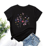 Oversized Women's Graphic T-Shirt | Harajuku Style Cotton Short Sleeve Tee
