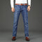 Men’s Classic Straight Regular Denim Stretch Jeans