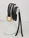 Real Leather Double Rope Thin Belt for Women – Decorative Waist Chain for Dresses & Coats